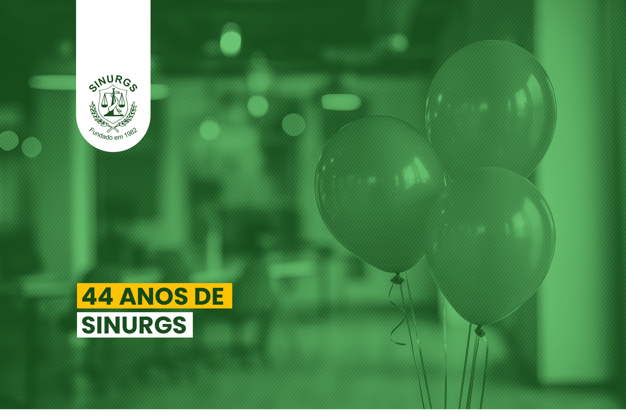 SINRUGS completa 44 anos de fundação